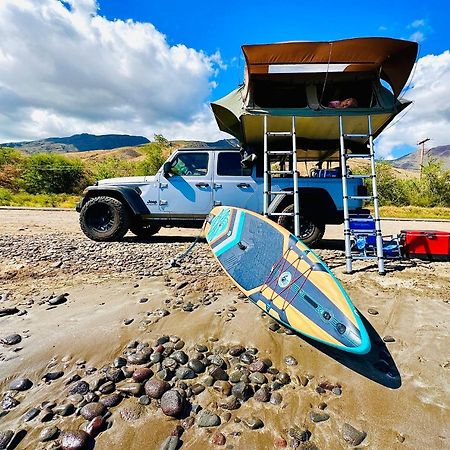 Explore Maui'S Diverse Campgrounds And Uncover The Island'S Beauty From Fresh Perspectives Every Day As You Journey With Aloha Glamp'S Great Jeep Equipped With A Rooftop Tent Пайа Екстериор снимка