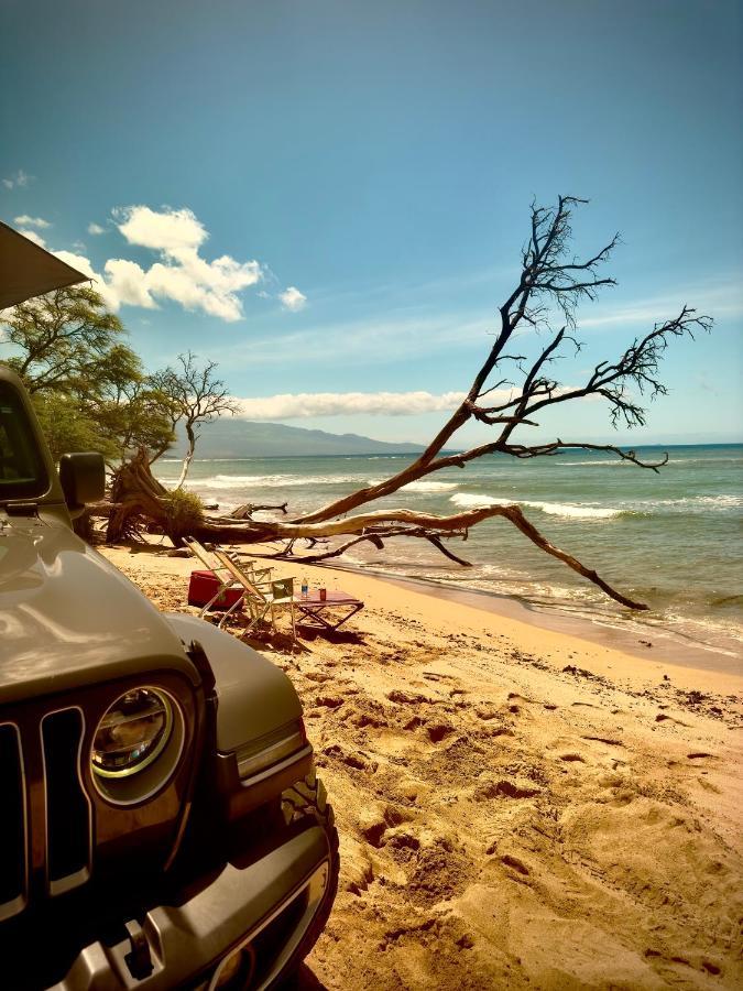 Explore Maui'S Diverse Campgrounds And Uncover The Island'S Beauty From Fresh Perspectives Every Day As You Journey With Aloha Glamp'S Great Jeep Equipped With A Rooftop Tent Пайа Екстериор снимка